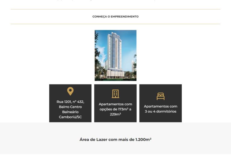 Empreendimento Crystal Tower