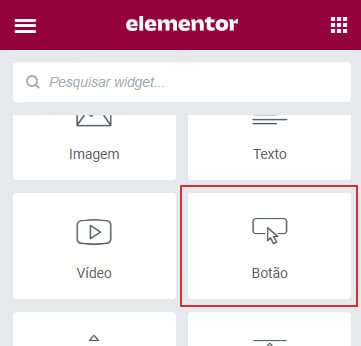 menu lateral Elementor