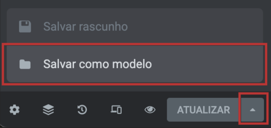 print salvar como modelo