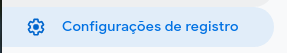 Opção lateral denominada de Configurações de registro.