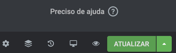 botão de salvar/atualizar o carrossel do elementor