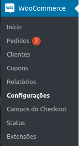 Configurações básicas