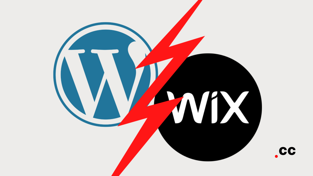 wordpress X wix