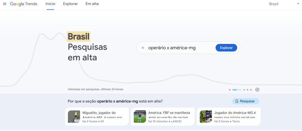 serp google trends